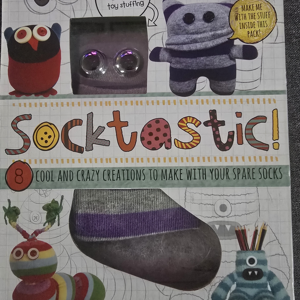 Socktastic, Pom-pom Mania, And Felt Zombie Craft Kits